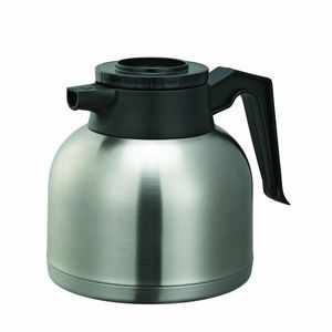 Service Ideas SHS19S NSF Brew N' Pour Vacuum Carafe Stainless Steel 1.9 Liter